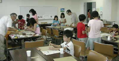 夏休み竹とんぼ教室ー１２