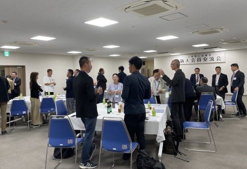 新入会員交流会の様子