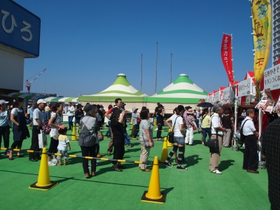 AGEOまちフェス(グルメ祭り会場)