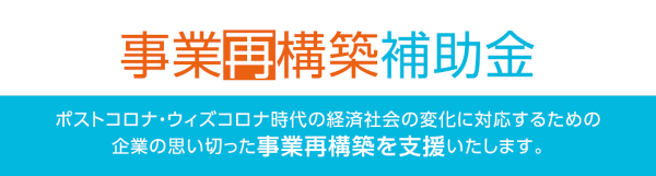 事業再構築補助金