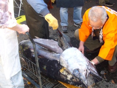 2006あげお祭り（まぐろ頭）