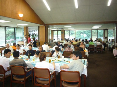 2007年ゴルフ大会(パーティー会場)